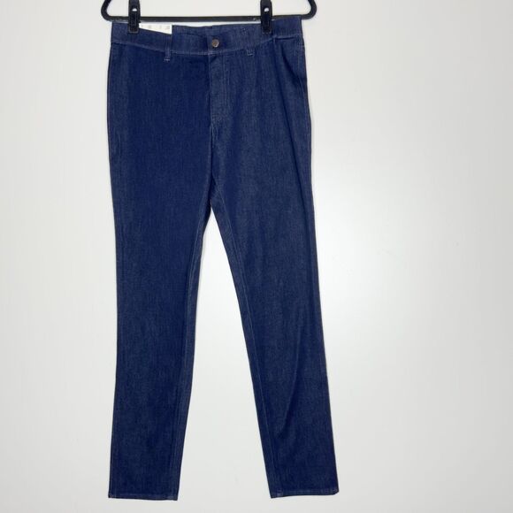 New Uniqlo Ultra Stretch Denim Leggings Jean Pants Women's Size Large - Picture 1 of 7